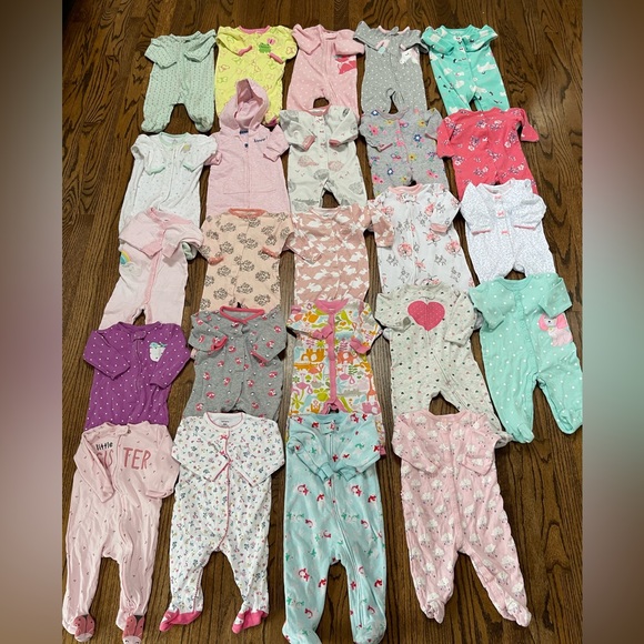 5lbs of BABY GIRL Clothes (Newborn through 3/6m) - Picture 15 of 17